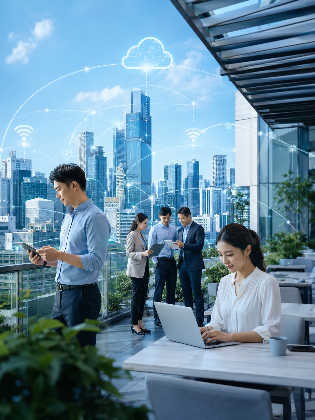 Connected smart city collaboration